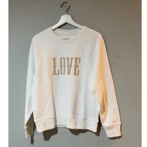 Zadig & Voltaire Western Strass Love Sweatshirt.